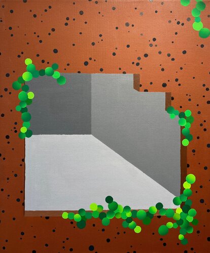 Breathing wall par Arom Ju, Peinture en vente sur Singulart