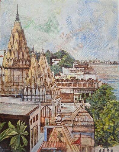 Joy di Mamta Malhotra, Pittura in vendita su Singulart