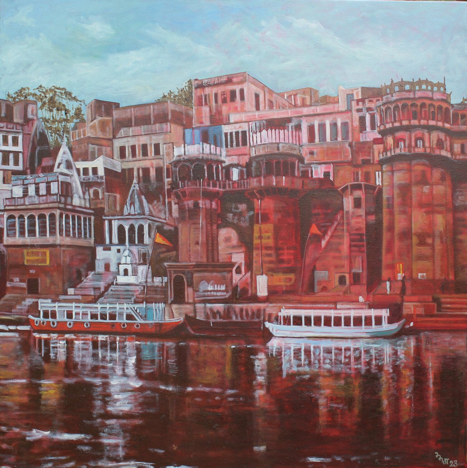 The Ganges in Varanasi Mamta Malhotra