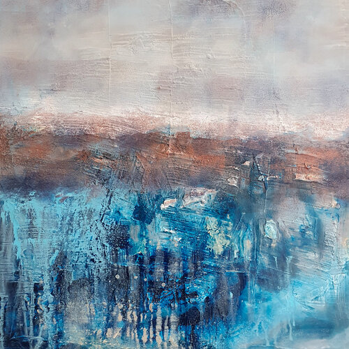 FROZEN ECHOES von Natalie Odermatt, Malerei kaufen auf Singulart
