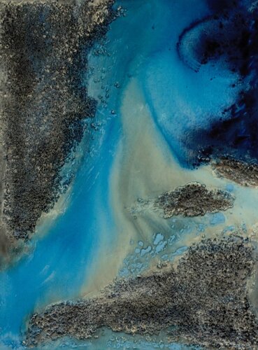 RIVER OF LIFE par Natalie Odermatt, Peinture en vente sur Singulart