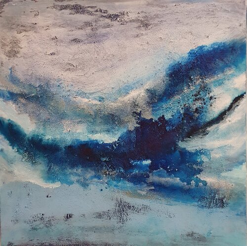 WHISPERS OF ICE von Natalie Odermatt, Malerei kaufen auf Singulart