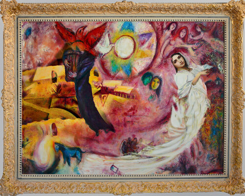 Sulamith by Bernhard Maria Moehnle, Painting for Sale on Singulart
