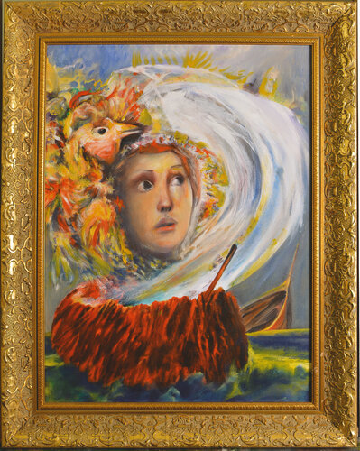 Windsbraut E.A. by Bernhard Maria Moehnle, Painting for Sale on Singulart