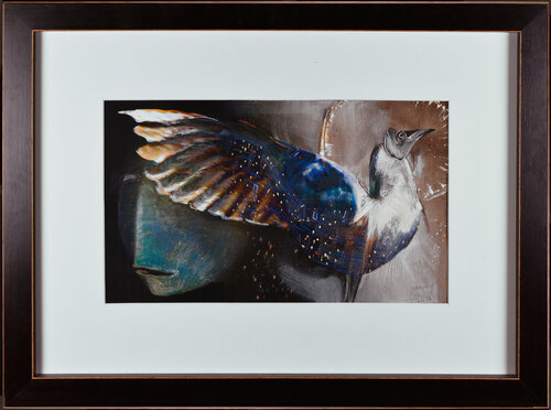 Guard by Bernhard Maria Moehnle, Painting for Sale on Singulart