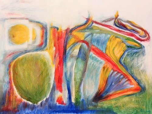 Free Style van Claire Szegvary, Schilderij te koop op Singulart