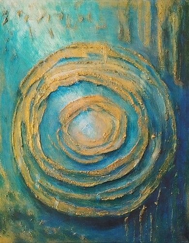Holy Centre van Claire Szegvary, Schilderij te koop op Singulart