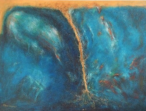 At a Crossroads di Claire Szegvary, Pittura in vendita su Singulart