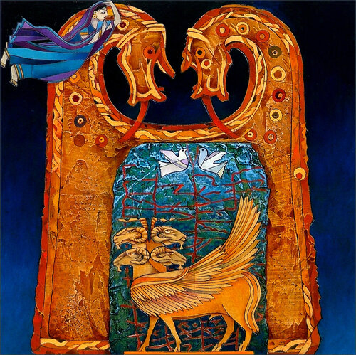 Los Guardianes de las Piedras de Raymond Andrews, Pintura a la venta en Singulart