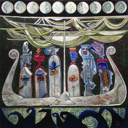 In Search of a New Home von Raymond Andrews, Malerei kaufen auf Singulart