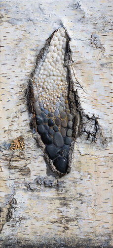 Faille fertile van Naïma Carbonare, Schilderij te koop op Singulart