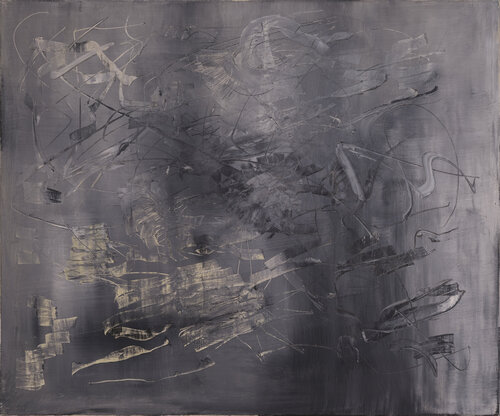 Dark Scratches by Stefan Lissinna, Painting for Sale on Singulart