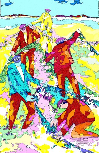 Les pêcheurs de Lorient van Jacques Tanguy, Digitaal te koop op Singulart