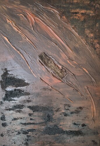 Chroniques Telluriques - N° 1 von Corinne Manric, Malerei kaufen auf Singulart