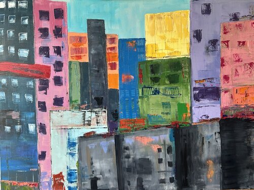 On the Block von Clinton Dean, Malerei kaufen auf Singulart