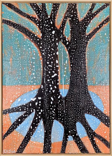 Midsummer Snow No.2 von Katharina Kühne, Malerei kaufen auf Singulart