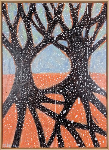 Midsummer Snow No.1 de Katharina Kühne, Pintura a la venta en Singulart