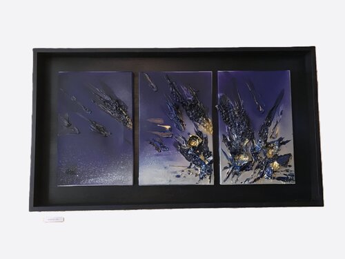 METEORITES by GABAN, Painting for Sale on Singulart
