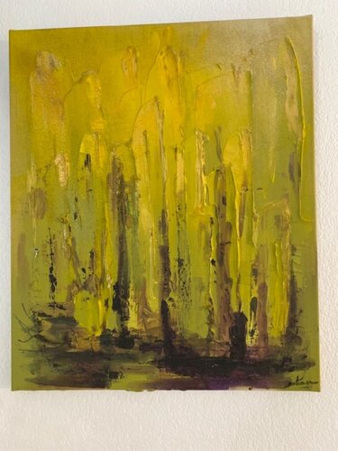 HAUTES HERBES POUDREES by GABAN, Painting for Sale on Singulart