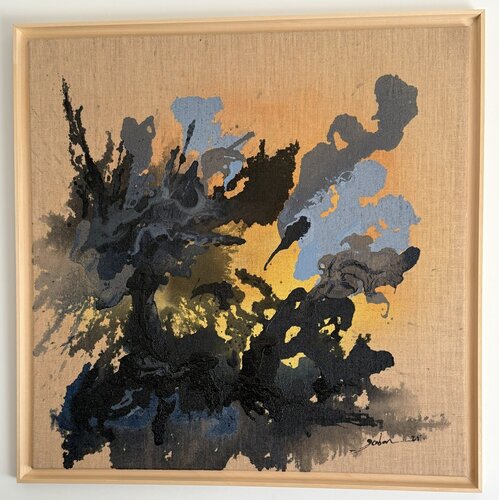 REINE DE NUIT by GABAN, Painting for Sale on Singulart