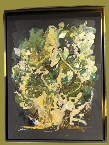 LUEUR D'ENRACINEMENT by GABAN, Painting for Sale on Singulart