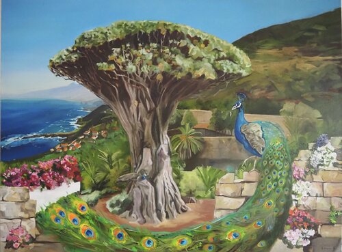 Drago Milenario by Simone Gokhtel, Painting for Sale on Singulart