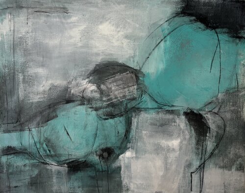 „ Im Dazwischen“ by Irmgard Risch, Painting for Sale on Singulart