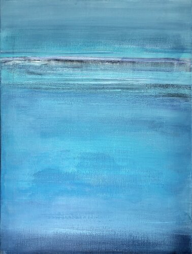 Blue Ocean von Irmgard Risch, Malerei kaufen auf Singulart