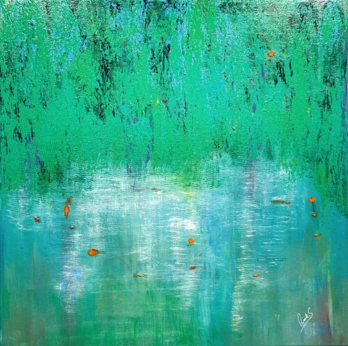 REFLECTIONS OF SPRING by Rick Smith, Painting for Sale on Singulart