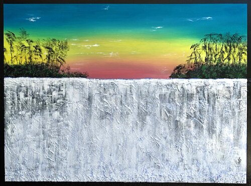 TROPICAL CASCADE by Rick Smith, Painting for Sale on Singulart