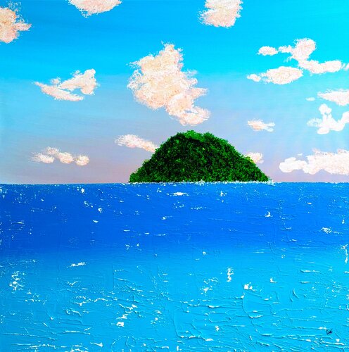 L'ILE by Rick Smith, Painting for Sale on Singulart