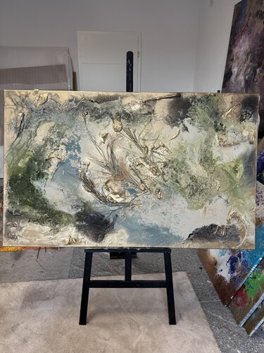 Golden Horizon van Mara Graf, Schilderij te koop op Singulart