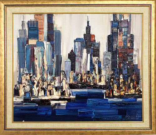 South Manhattan von Ivan Lambrov, Malerei kaufen auf Singulart
