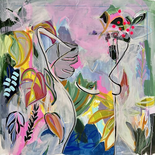 "OUTSIDE THE WINDOW" by Tanya Lytko, 회화 for Sale on Singulart