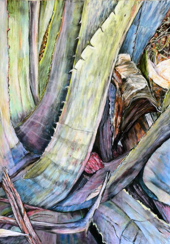 Urwuchs di Gabriele Kübler-Mohr, Pittura in vendita su Singulart