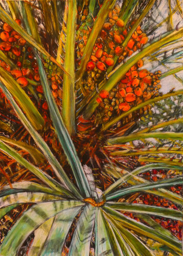 Datiles von Gabriele Kübler-Mohr, Malerei kaufen auf Singulart