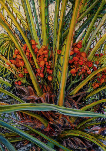 Dátiles 6 by Gabriele Kübler-Mohr, Painting for Sale on Singulart