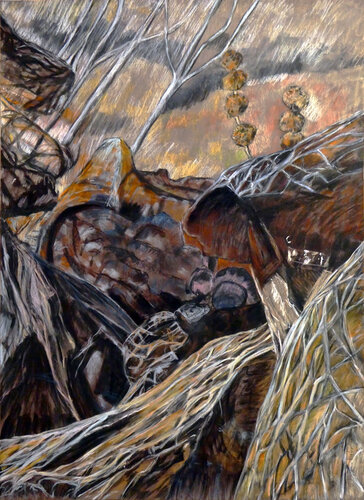 Zufluchtsort 1 di Gabriele Kübler-Mohr, Pittura in vendita su Singulart