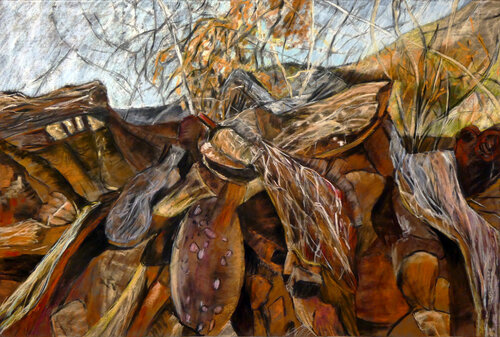 Zufluchtsort 2 di Gabriele Kübler-Mohr, Pittura in vendita su Singulart