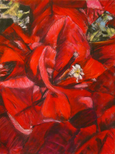 Purple Red Composition 2 von Gabriele Kübler-Mohr, Malerei kaufen auf Singulart