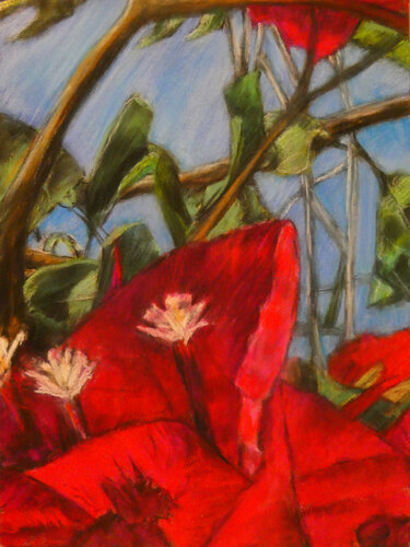 Purple Red Composition 3 by Gabriele Kübler-Mohr, 絵画 for Sale on Singulart