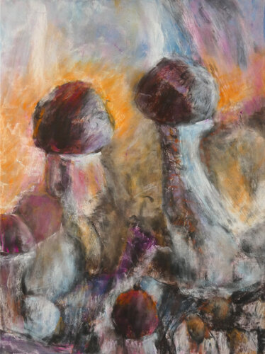 Zwiegespräch 3 par Gabriele Kübler-Mohr, Peinture en vente sur Singulart