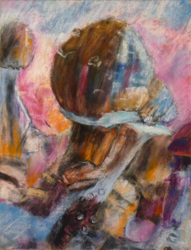 Zwiegespräch 6 by Gabriele Kübler-Mohr, Painting for Sale on Singulart