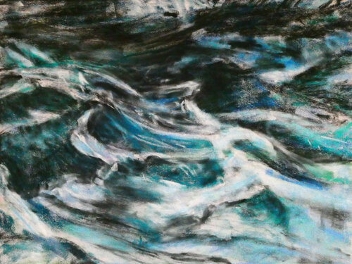 Moving Element 2 van Gabriele Kübler-Mohr, Schilderij te koop op Singulart