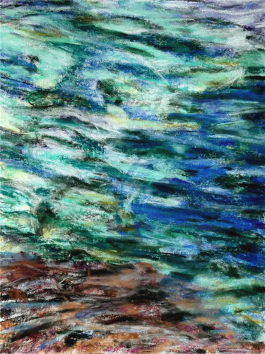 Submerged Element 2 van Gabriele Kübler-Mohr, Schilderij te koop op Singulart