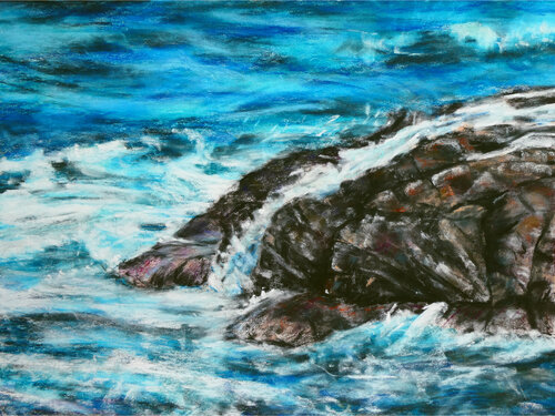 Two Elements 5 von Gabriele Kübler-Mohr, Malerei kaufen auf Singulart