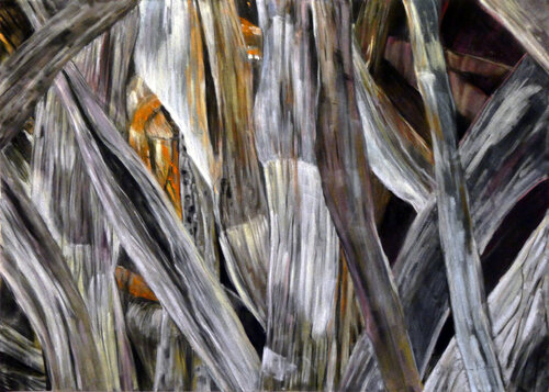 Wildwuchs 2 di Gabriele Kübler-Mohr, Pittura in vendita su Singulart