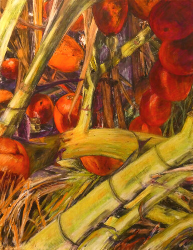 Dátiles 7 von Gabriele Kübler-Mohr, Malerei kaufen auf Singulart