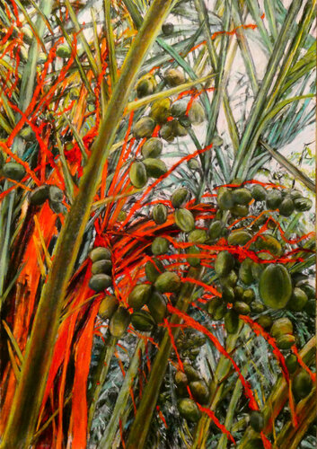 Fruta del Sol 2 by Gabriele Kübler-Mohr, Painting for Sale on Singulart