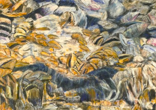 Seeufer 1 by Gabriele Kübler-Mohr, Painting for Sale on Singulart